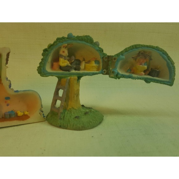 Shoe and Tree Easter figures hidden homes KE269 - Picture 8 of 9